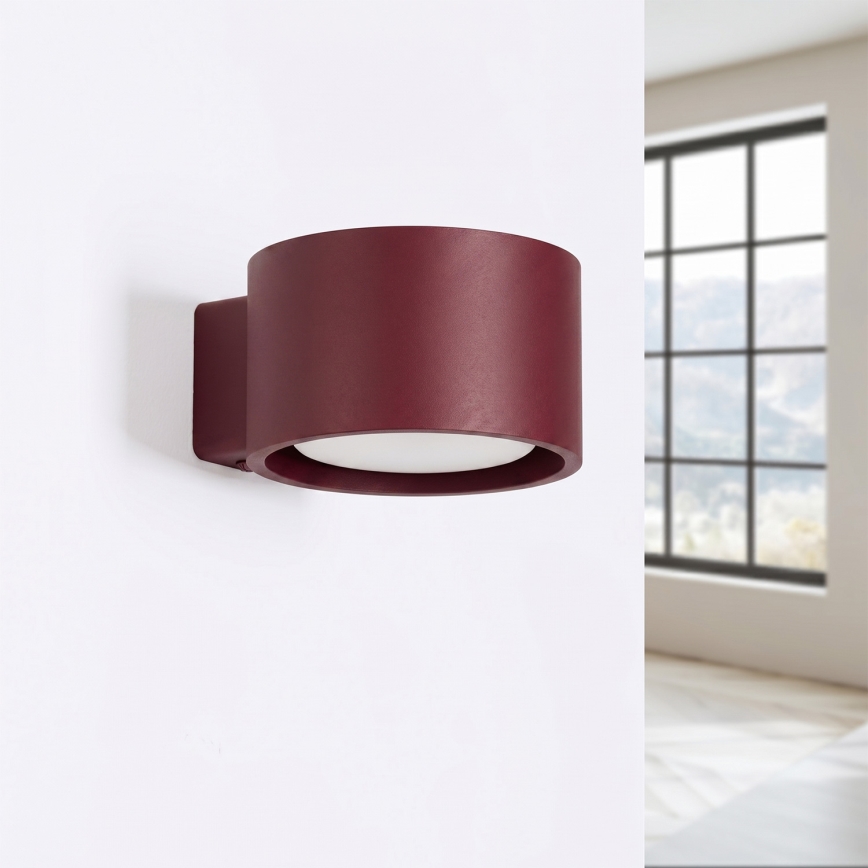 Vägglampa MODO 1xGX53/10W/230V röd