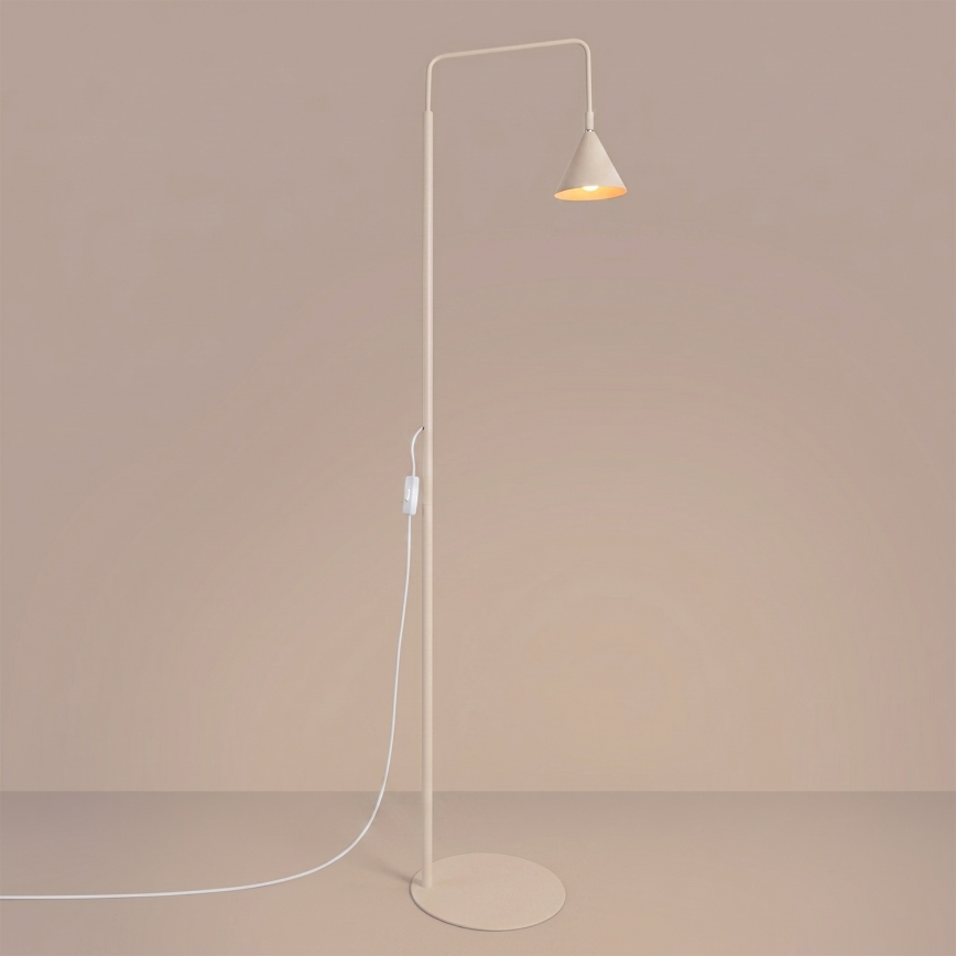 Golvlampa NOX 1xE14/10W/230V krämvit