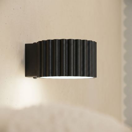 Vägglampa AURA 1xGX53/10W/230V svart