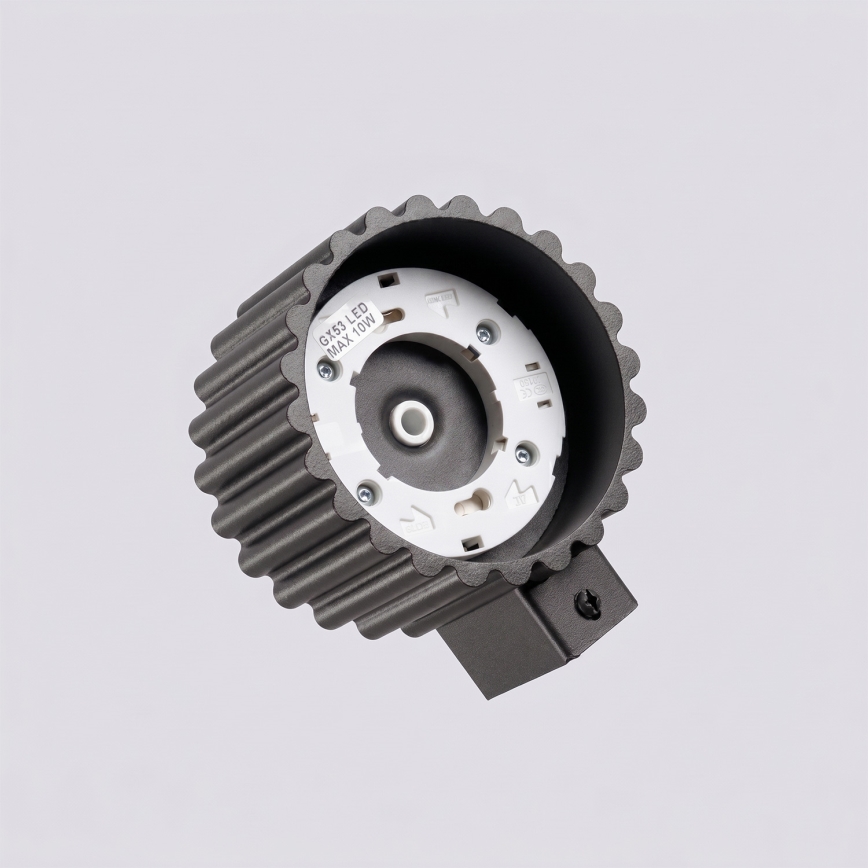 Vägglampa AURA 1xGX53/10W/230V svart
