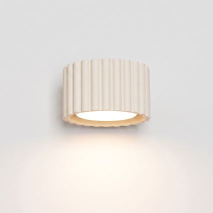 Vägglampa AURA 1xGX53/10W/230V krämfärgad
