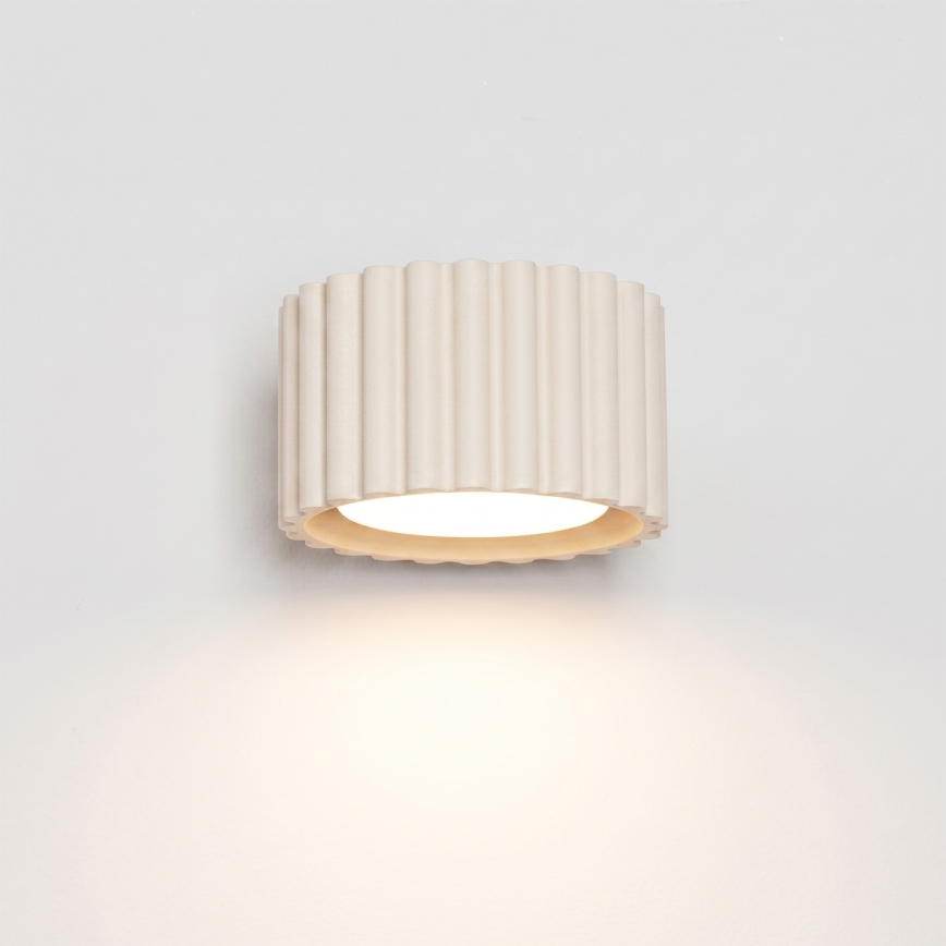Vägglampa AURA 1xGX53/10W/230V krämfärgad