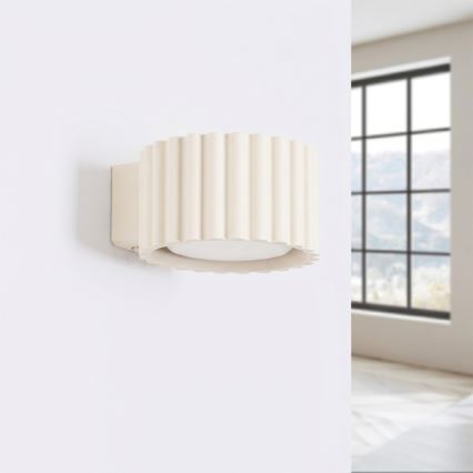 Vägglampa AURA 1xGX53/10W/230V krämfärgad