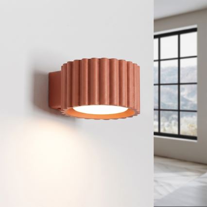Vägglampa AURA 1xGX53/10W/230V orange