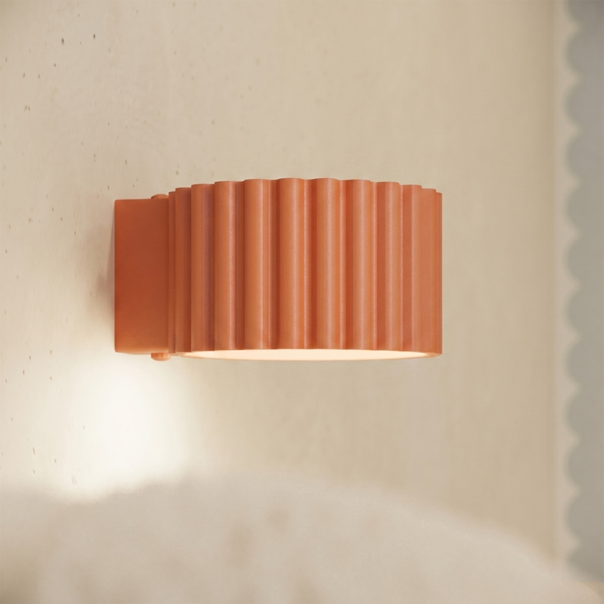 Vägglampa AURA 1xGX53/10W/230V orange