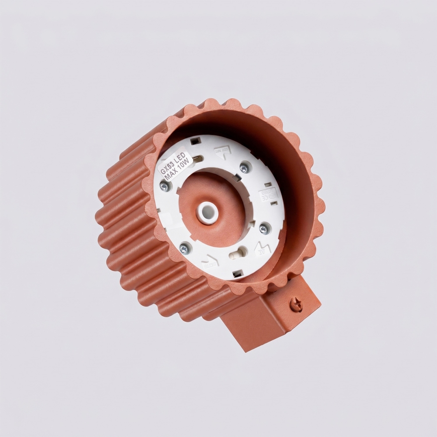 Vägglampa AURA 1xGX53/10W/230V orange