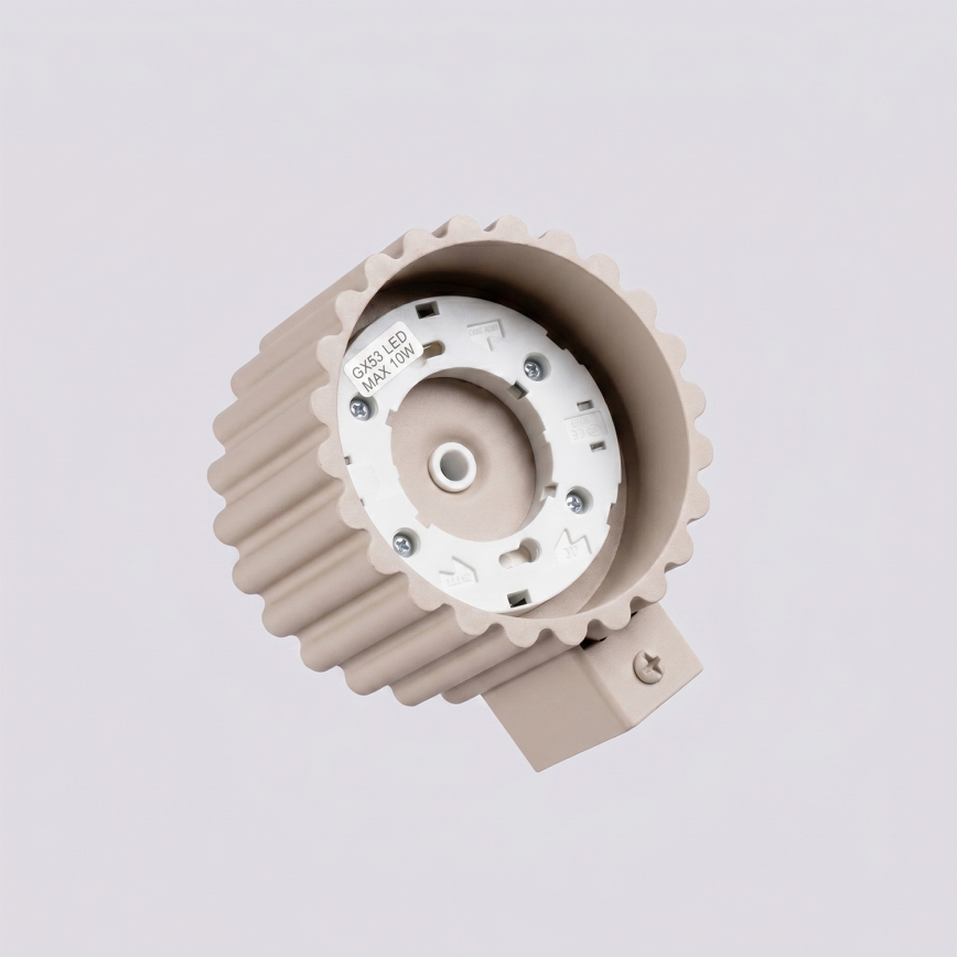 Vägglampa AURA 1xGX53/10W/230V taupe