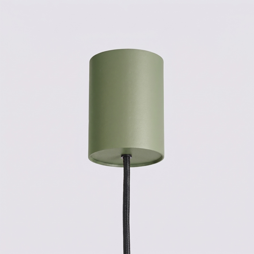 Taklampa på vajer AURA 4xGX53/10W/230V grön
