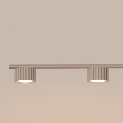 Takpendel AURA 4xGX53/10W/230V taupe