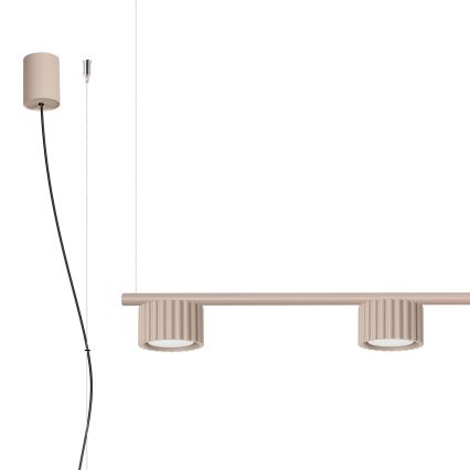 Takpendel AURA 4xGX53/10W/230V taupe