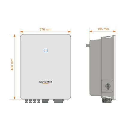 Solomvandlare SUNGROW SG8.0RT 8000W IP65