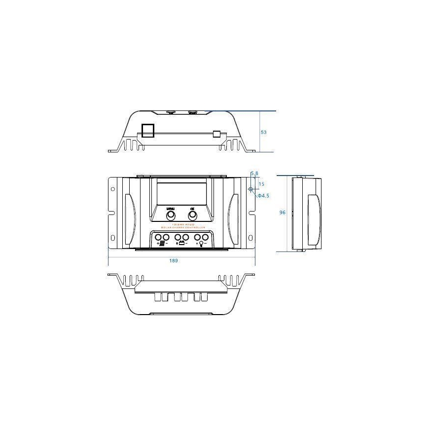 solregulator MPPT MT1550EU 12V/15A
