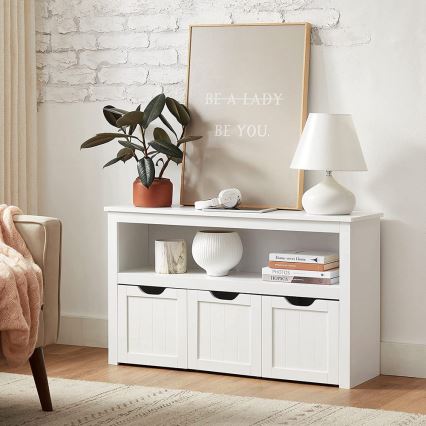 SORELL hyllskåp, vit