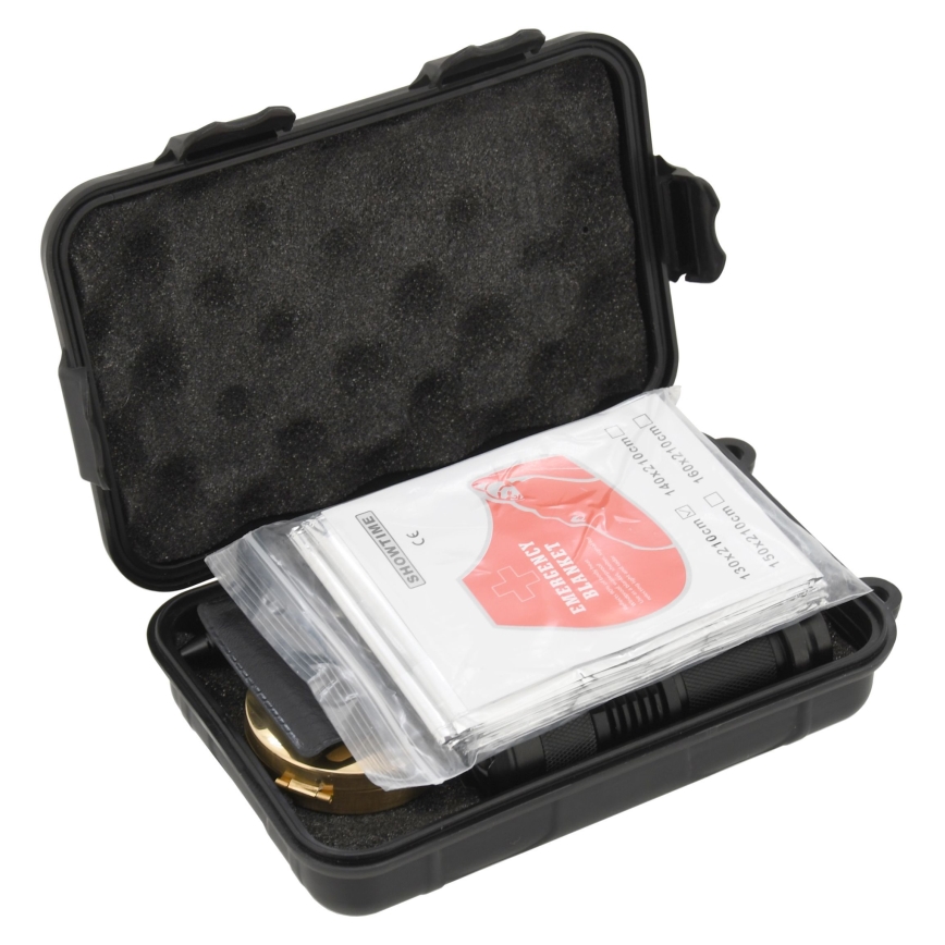 SOS-överlevnadsutrustning 10 delar 1xAA