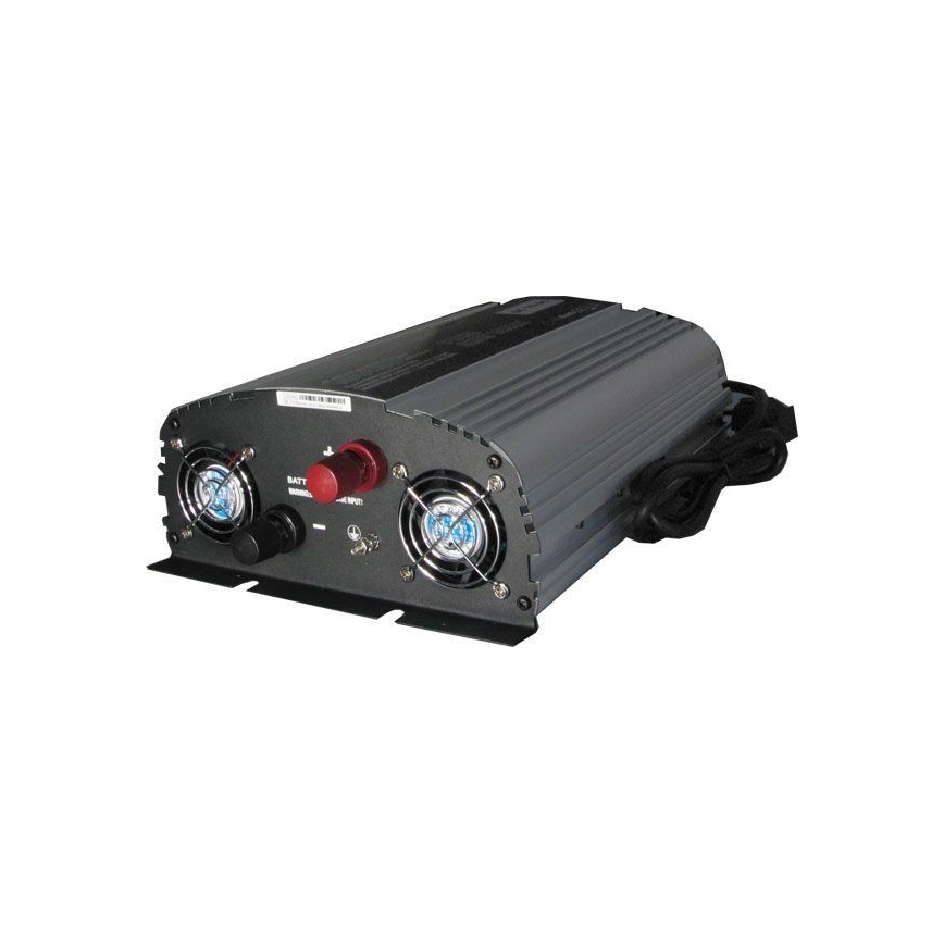 Spänningsomvandlare 1000W/12V/230V + UPS