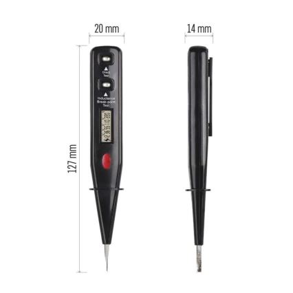 Spänningsprovare VT-121 12-250V svart