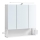 Spegelskåp för badrum SKY, vit