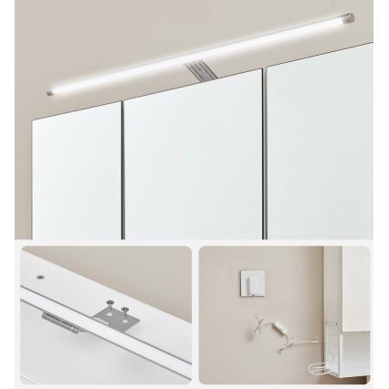 Spegelskåp för badrum SKY, vit