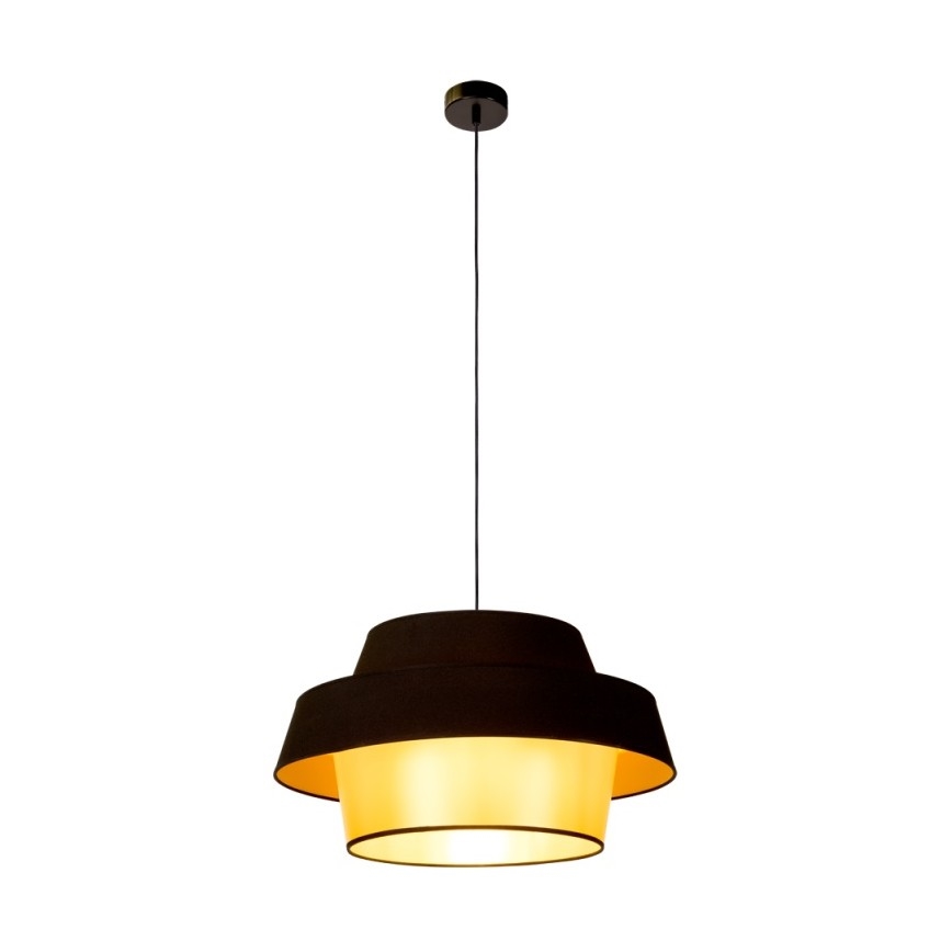 Taklampa på kabel PRETO GOLD 1xE27/60W/230V