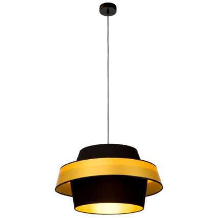 Taklampa på kabel PRETO GOLD 1xE27/60W/230V