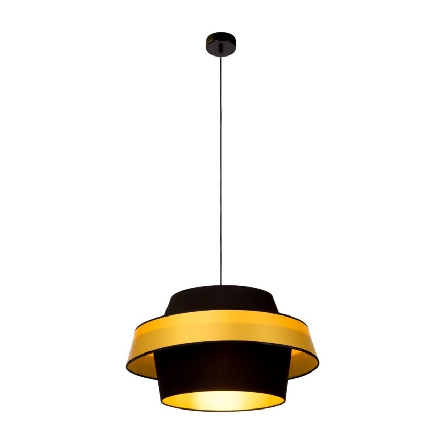 Taklampa på kabel PRETO GOLD 1xE27/60W/230V