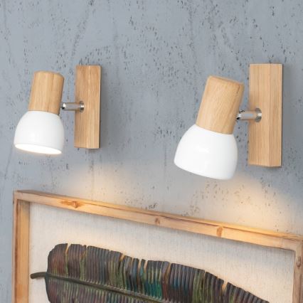 Väggspot SVENDA 1xE27/60W/230V ek