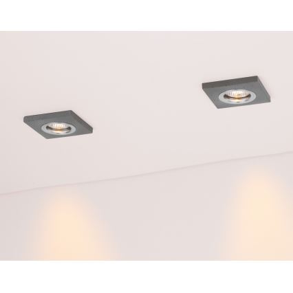LED infälld takarmatur VITAR 1xGU10/5W/230V CRI 90 betong