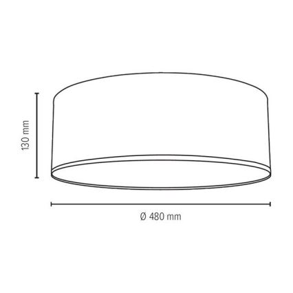 LED Taklampa JOSEFINA LED/30W/230V