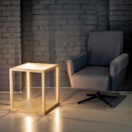 LED Touchdimmerbar bordslampa RAMME LED/24W/230V matt ek