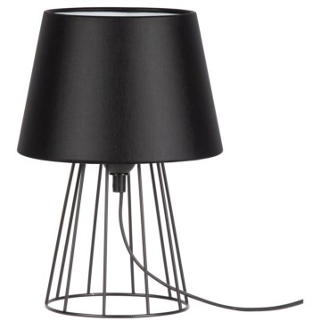 Spot-Light - Bordslampa MANGOO 1xE27/40W/230V svart