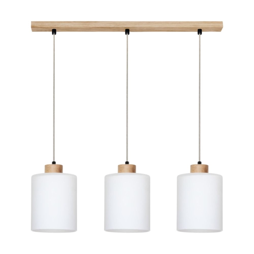 Esrättningsglas ZEFIR E27 vit