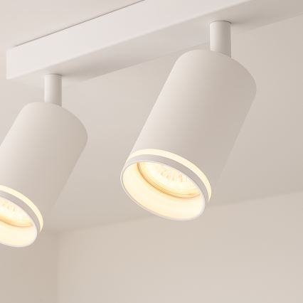 Spotarmatur PIPE 3xGU10/10W/230V vit