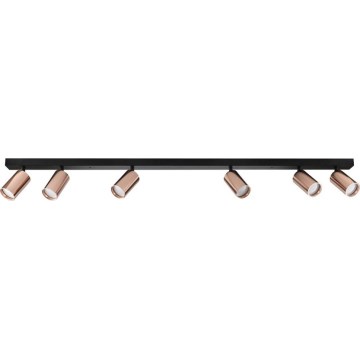 Spotarmatur PUNTO 6xGU10/9W/230V roséguld