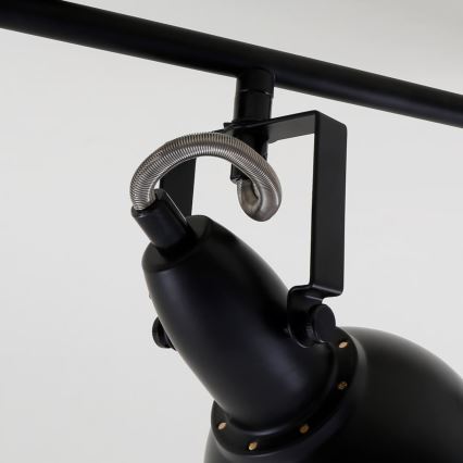 Spotlampa 3xE14/40W/230V svart