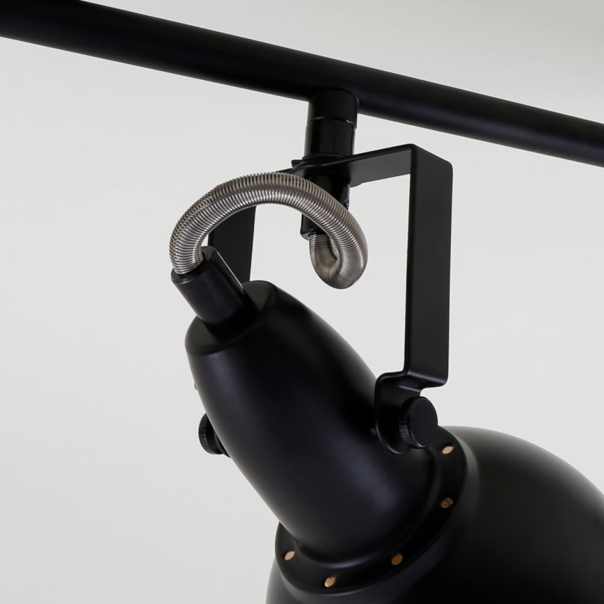 Spotlampa 3xE14/40W/230V svart