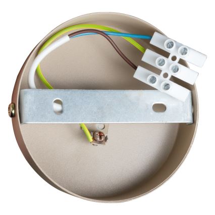 Spotlampa DEX 3xE14/10W/230V beige/krämfärgad