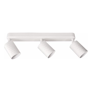 Spotlampa FAMA 3xGU10/30W/230V, vit