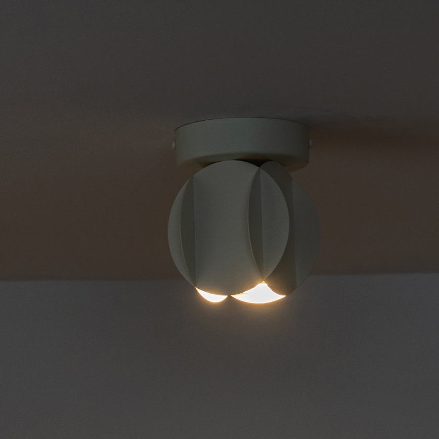 Spotlampa GAMBIT 1xGU10/10W/230V vit