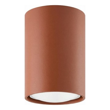 Spotlampa LAGOS 1xGU10/10W/230V 10 cm brun