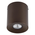 Spotlampa ORION 1xGU10/10W/230V 12,5 cm brun