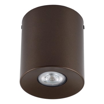 Spotlampa ORION 1xGU10/10W/230V 12,5 cm brun