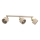Spotlampa PARKLA 3xE27/15W/230V beige/guld
