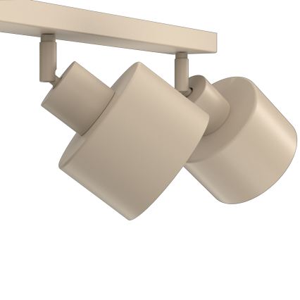 Spotlampa PARKLA 3xE27/15W/230V beige