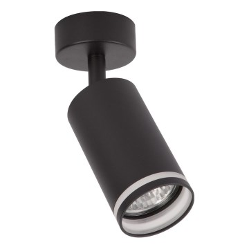 Spotlampa PIPE 1xGU10/10W/230V svart