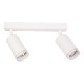 Spotlampa PIPE 2xGU10/10W/230V, vit