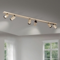 Spotlampa SEAN 6xGU10/13W/230V guldfärgad