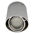 Spotlampa SIROK 1xGU10/30W/230V silverfärgad