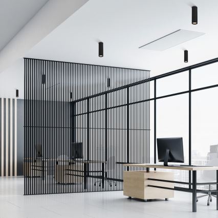 Spotlampa TUNE M 1xGU10/10W/230V 17 cm svart