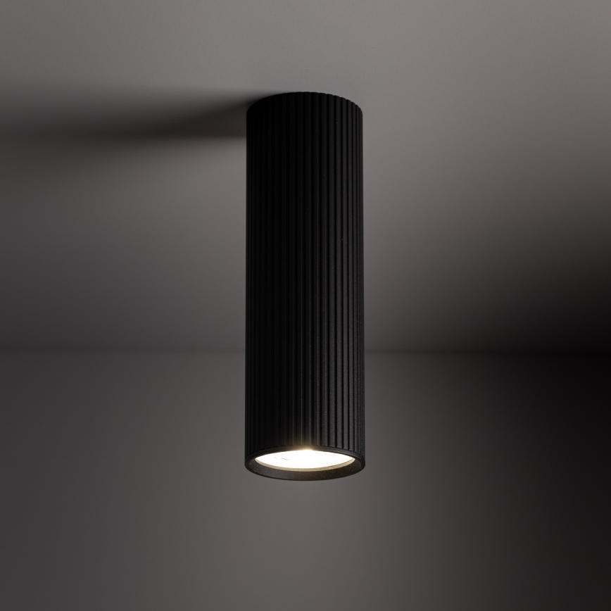 Spotlampa TUNE M 1xGU10/10W/230V 17 cm svart