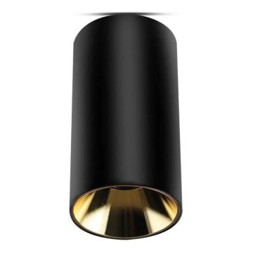 Spotlight 1xGU10/35W/230V svart/guld